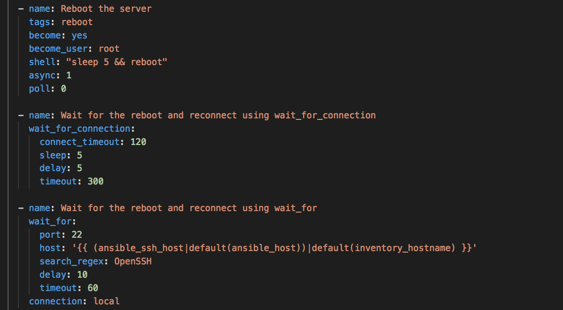 Ansible Reboot System And Wait for Reboot To Complete Devops Junction