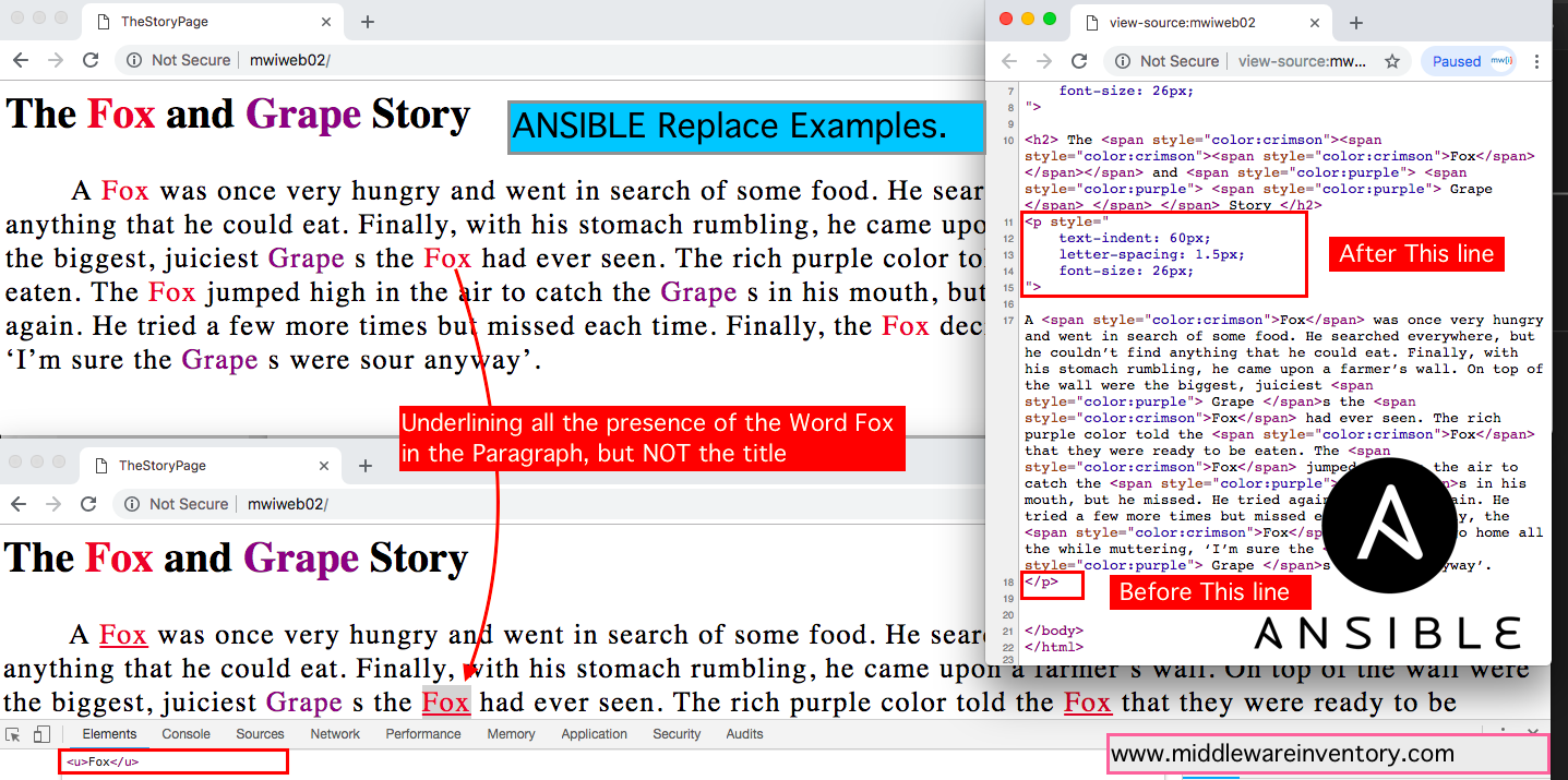 Ansible Replace Line In File Ansible Replace Examples Devops Junction