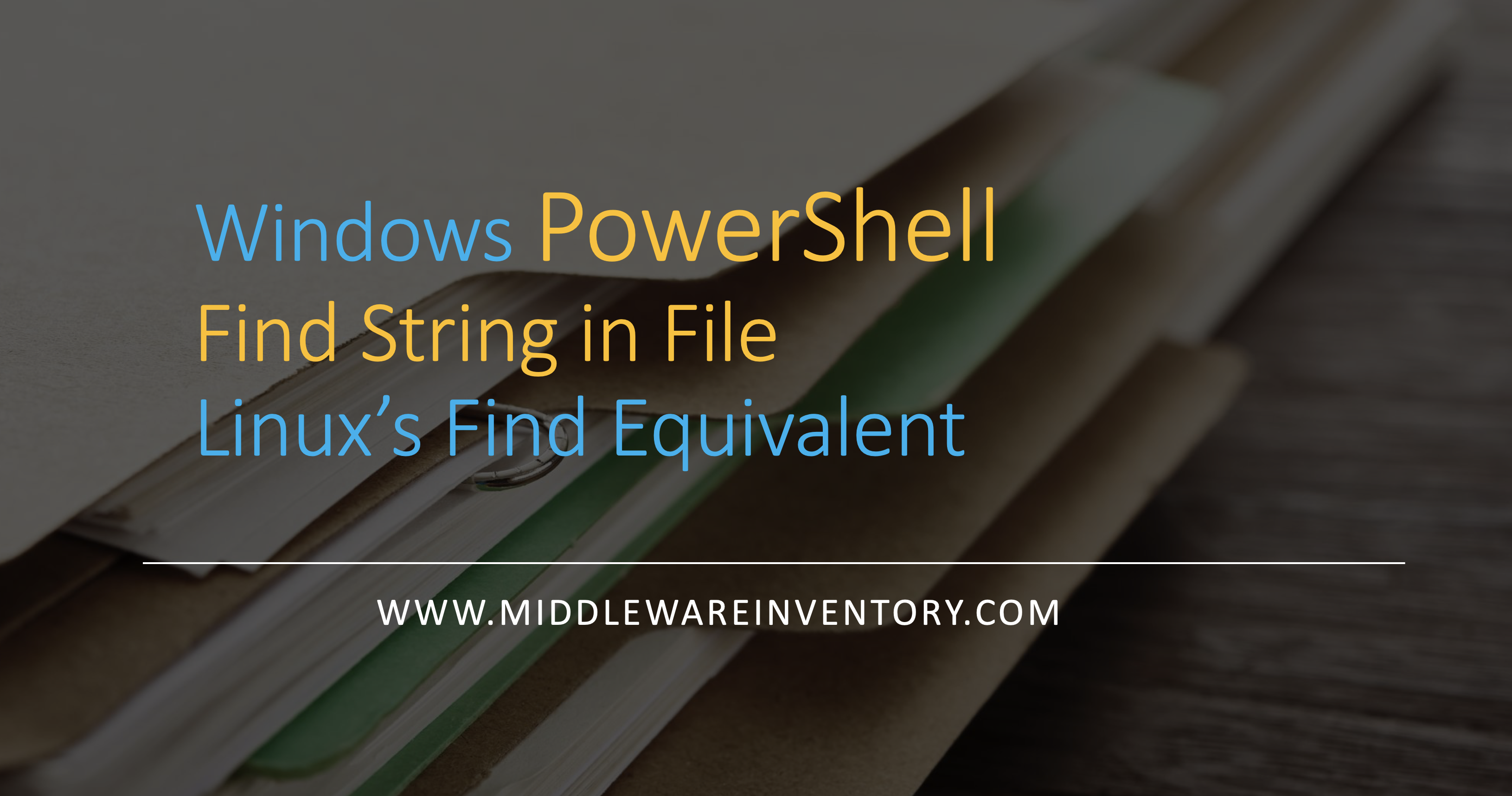 Powershell Find String In File How To Use Windows Find Command