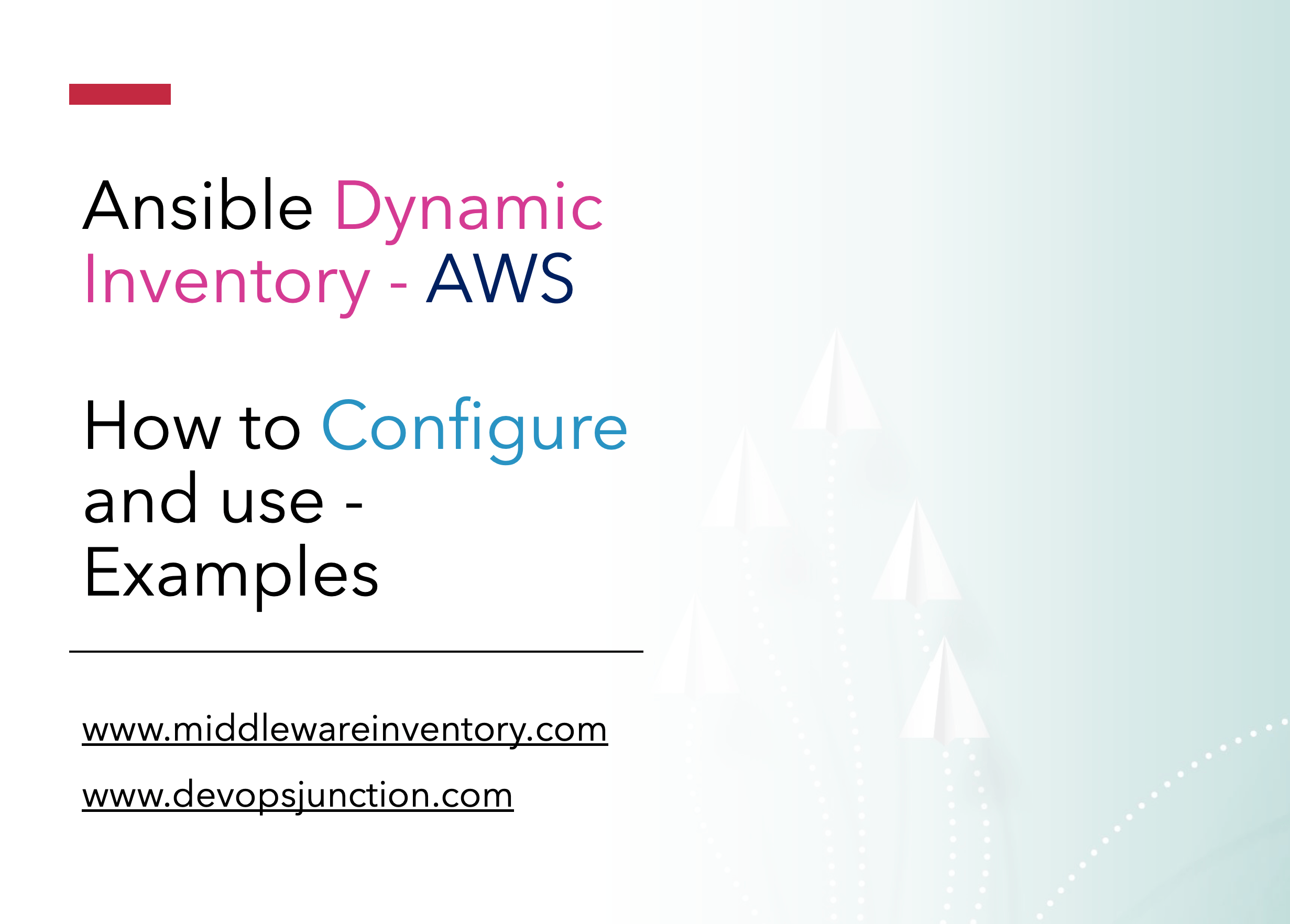 Ansible dynamic inventory AWS - How to use