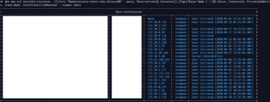 cli terminate instance