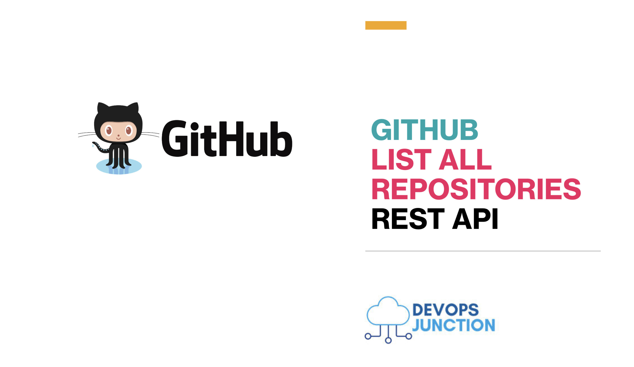 Github List All Repositories In Organization Or Personal Using REST API 