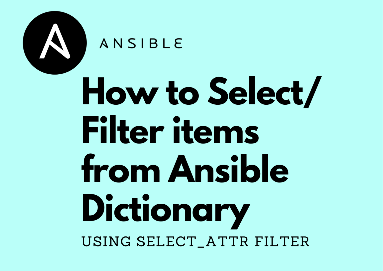 Ansible Custom Filter Example