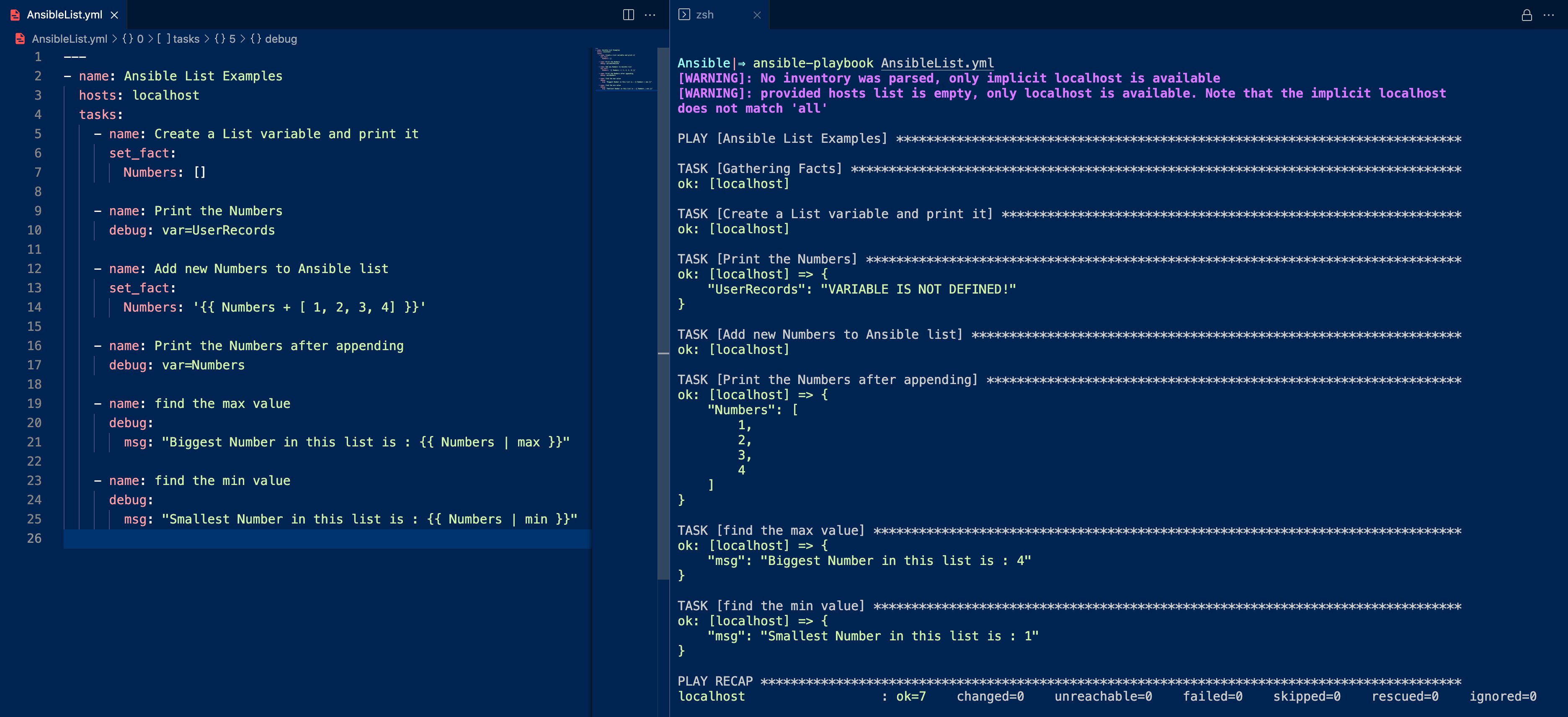 Ansible List Examples How To Create And Append Items To List