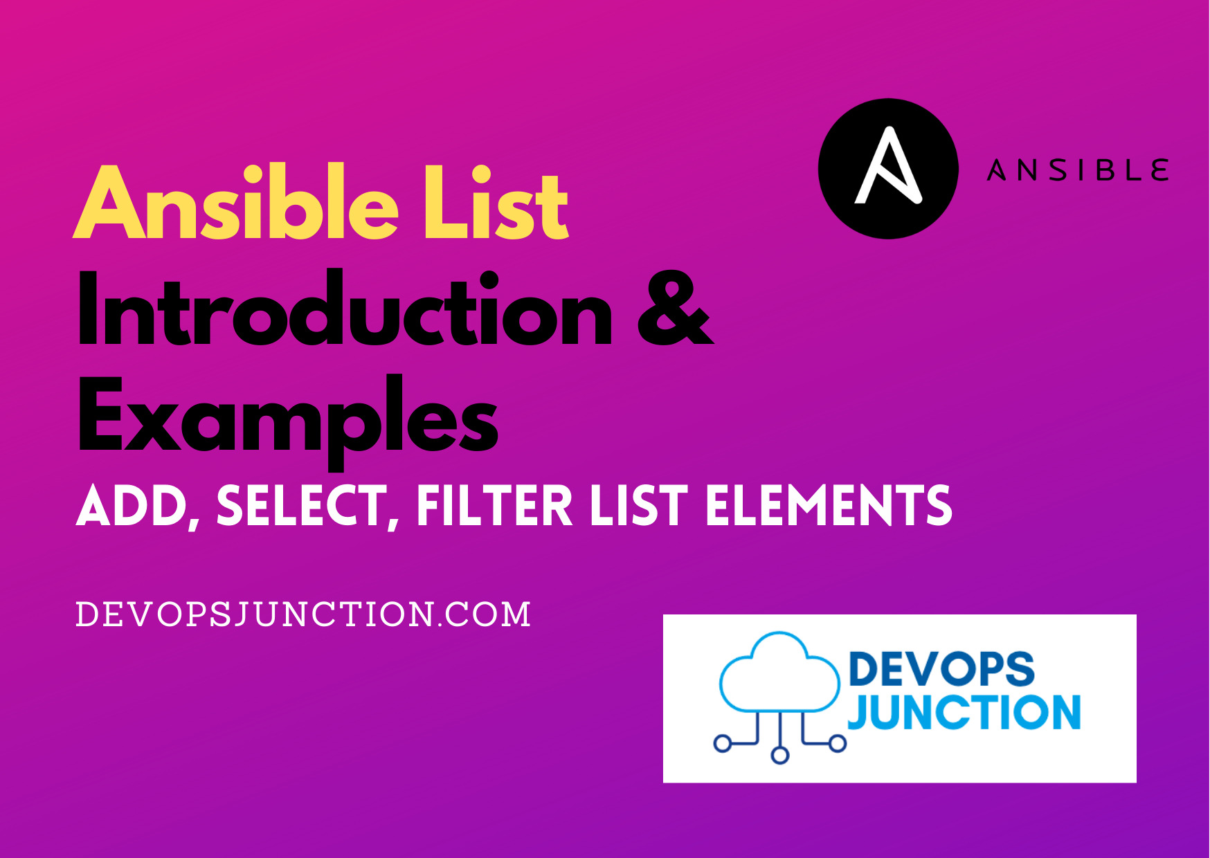 Ansible List Examples How To Create And Append Items To List