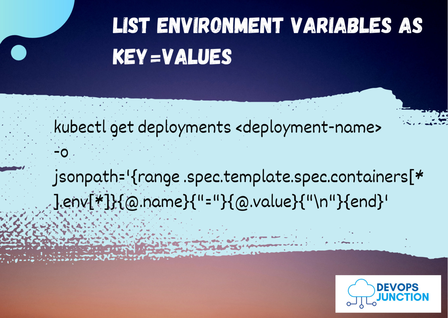 list-environment-variables-of-a-pod-and-container-kubectl-devops